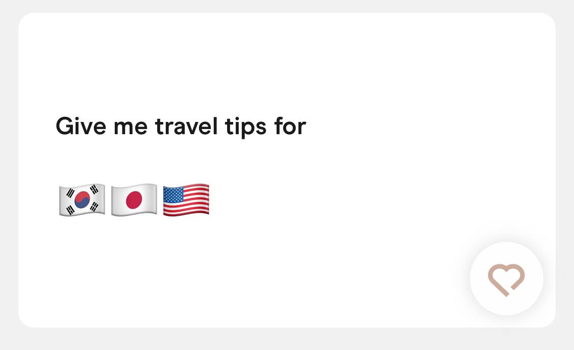 Give me travel tips for: 🇰🇷🇯🇵🇺🇸